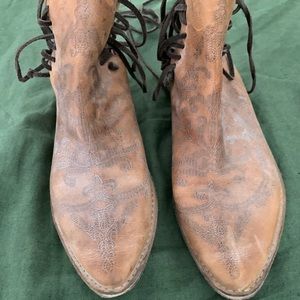 Free People western style boots